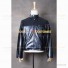 Smallville Cosplay Clark Kent Costume Black Leather Jacket Coat