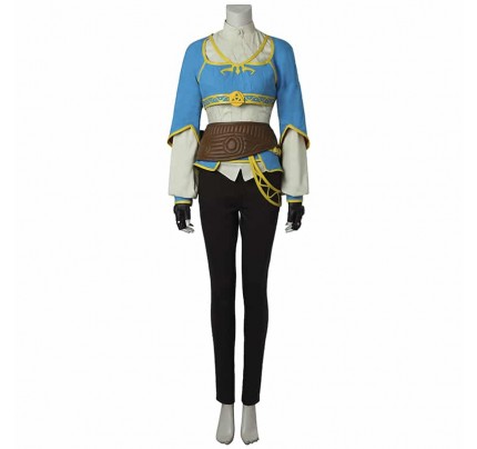 The Legend Of Zelda Breath Of The Wild Princess Zelda Cosplay Costume