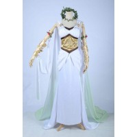 Love Live Hanayo Koizumi White Dress Cosplay Costume