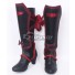 Touken Ranbu Hyuuga Masamune Black Shoes Cosplay Boots