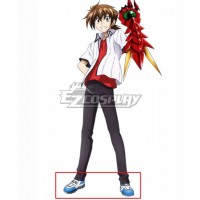 High School DxD BorN Issei Hyoudou Blue Cosplay Shoes