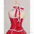 1950s Romantic Chic Halterneck Red Tartan Dress