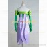 Fairy Tail Cosplay The Raijin Tribe Evergreen Costume Green Dress Set