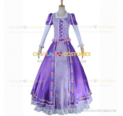 Tangled Rapunzel Princess Rapunzel Cosplay Costume Dress