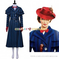 Mary Cosplay Costume From Mary Poppins Returns