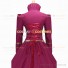 Gothic Renaissance Marie Antoinette Red Ball Gown Dress