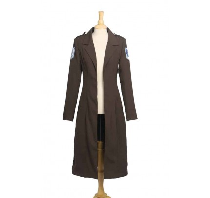 Attack On Titan Shingeki On Kyojin Eren Jaeger Rivaille Long Cosplay Costume