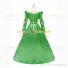 Gothic Lolita Victorian Queen Elizabeth Theatre Green Lace Prom Ball Gown Dress