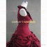 Victorian Southern Belle Little Women Ball Gown Prom Dress Wine