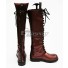 Devil May Cry Lady Brown Shoes Cosplay Boots