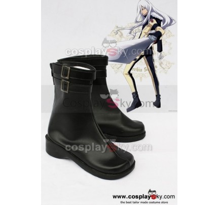 Katekyo Hitman Reborn Superbi Squalo Cosplay Shoes Boots