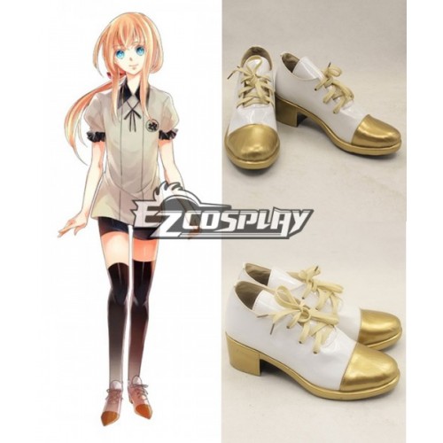 Touken Ranbu Midare Toushirou Gold Cosplay Shoes