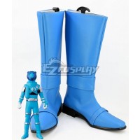 Uchuu Sentai Kyuranger Koguma Skyblue Kotaro Sakuma Blue Shoes Cosplay Boots