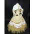 Beauty And The Beast Princess Belle Cosplay Costume With Cape