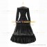 Marie Antoinette Gothic Steampunk Velvet Ball Gown Dress