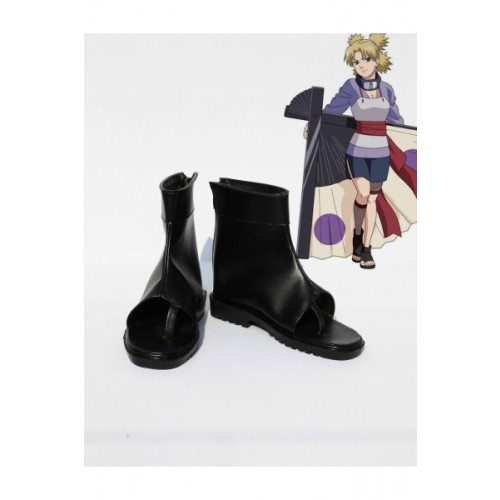 Anime Naruto Nara Temari cosplay shoes boots