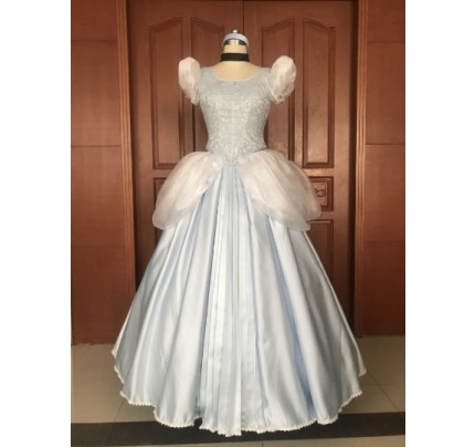 Cinderella Princess Dress Cosplay Costume
