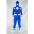 Blue Spandex Power Rangers Superhero Zentai Body Costume
