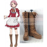 Sword Art Online Lisbeth Rika Shinozak Cosplay Boots