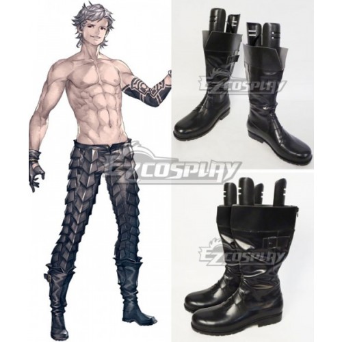 NieR: Automata 2B Commander Eve Black Shoes Cosplay Boots