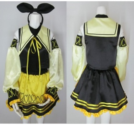 Vocaloid Alice Human Sacrifice Kagamine Rin Cosplay Costume