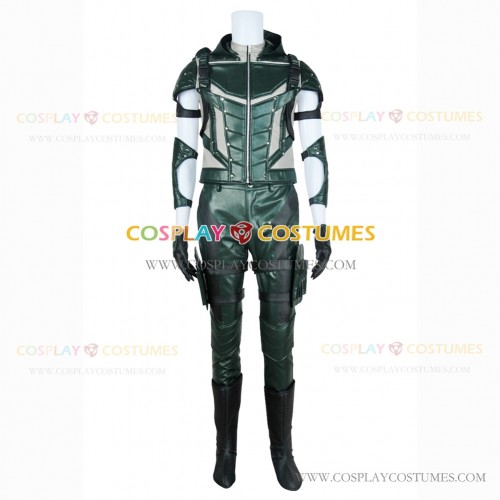 Green Arrow Cosplay Costume Oliver Queen Combat Uniform
