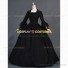 Victorian Style Marie Antoinette Black Ball Gown Prom