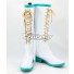 Battle Girl High School Sadone White Shoes Cosplay Boots