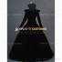 High Quality Black Gothic Victorian Royal Regal Queen Dress Reenactment Clothing