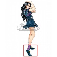 JoJo's Bizarre Adventure Yukako Yamagishi Blue Cosplay Shoes