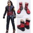 DC The Flash Vibe Cisco Ramon Red Cosplay Shoes