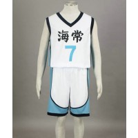 Kuroko No Basuke Kise Ryouta White Cosplay Costume