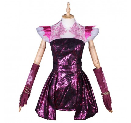 Descendants 3 Mal Dress Cosplay Costume