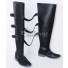 Fate Stay Night Assassin Charles-Henri Sanson Black Shoes Cosplay Boots