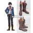 Akame ga Kill Wave Brown Cosplay Boots