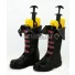 LOL League Of Legends Loose Cannon Jinx Black Shoes Cosplay Boots