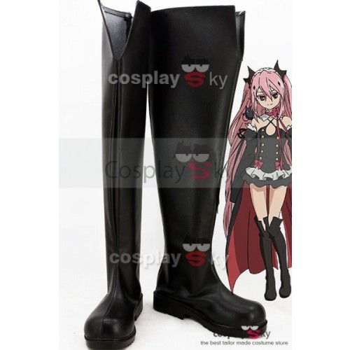 Seraph of the End Krul Tepes Boots Cosplay Shoes