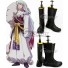 Inuyasha Sesshomaru Black Shoes Cosplay Boots