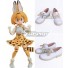 Kemono Friends Serval White Cosplay Shoes