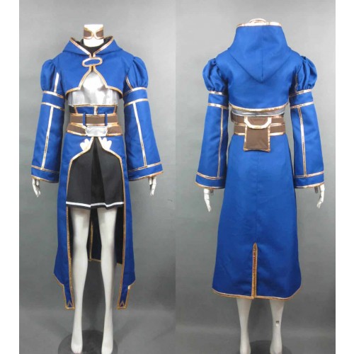Sword Art Online (SAO) Silica Blue Cosplay Costume