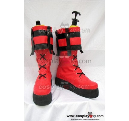 Guilty Gear Sol Badguy Cosplay Boots Custom Made