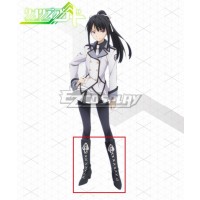 Qualidea Code Hotaru Rindo Black Shoes Cosplay Boots