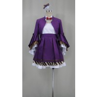 Love Live Maki Nishikino Purple Uniform Cosplay Costume