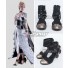 Final Fantasy XV Lunafreya Nox Fleuret Light Brown Cosplay Shoes