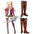 The Legend of Heroes Trails of Cold Steel Alisa Reinford Brown Shoes Cosplay Boots