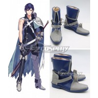 Fire Emblem Chrom Blue Shoes Cosplay Boots