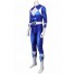 Power Rangers Dan Blue Ranger Jump Cosplay Costume