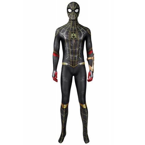 2021 Movie Spider Man No Way Home Peter Parker Jump Cosplay Costume