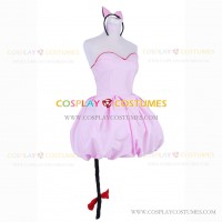 Fairy Tail Cosplay Costume Cute Pink Dress