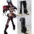 League Of Legends LOL Officer Caitlyn Black Shoes Cosplay Boots